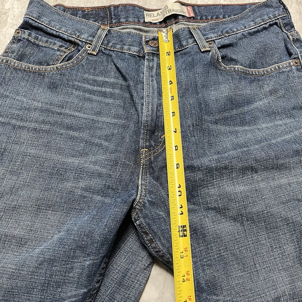 Vintage Levis 559 Jeans Mens Blue Relaxed Straight Baggy 34x32 Tag Y2K - Picture 4 of 14